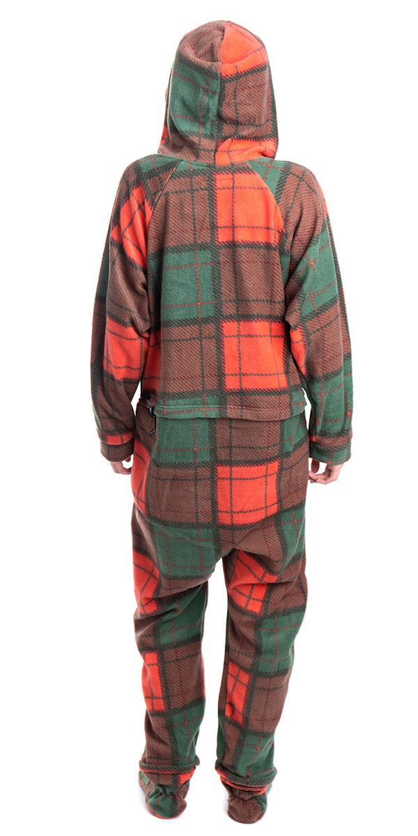 Green best sale plaid onesie