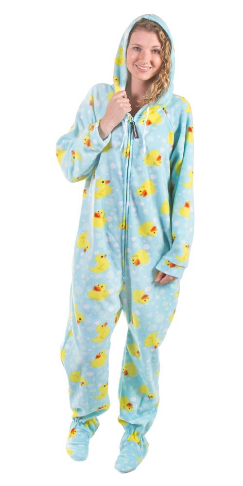 Adult Onesies and Footed Pajamas Forever Lazy